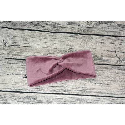 Haarband-Bandeau-Cordoptik-Cordjersey- Uni- KU52-56 cm