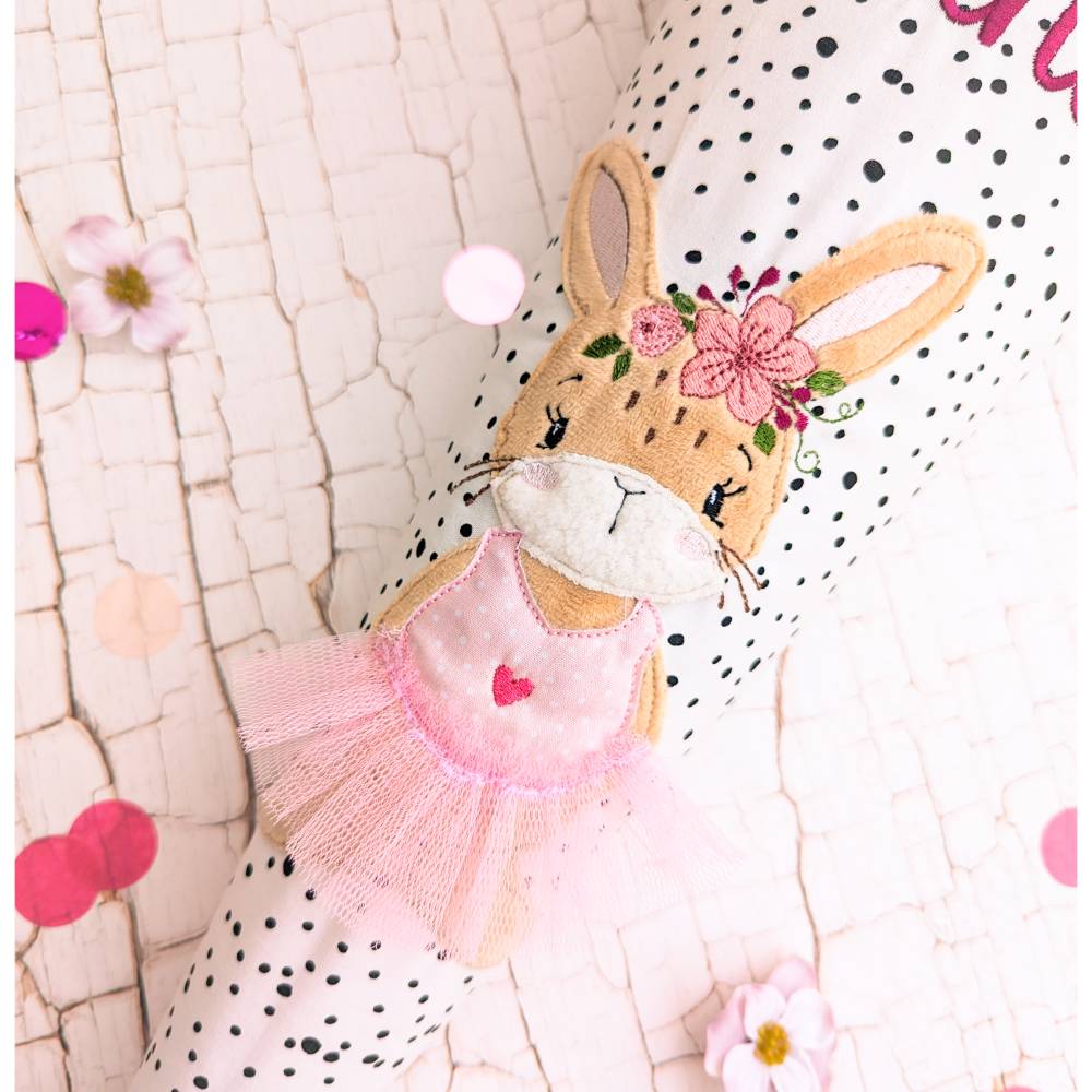 Schultüte aus Stoff Frau Hase Bild 2
