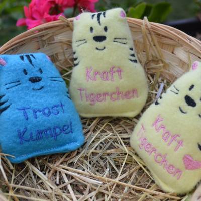 Tigerchen Trost Tigerchen Kraft Tigerchen Geschenk 