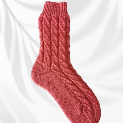 Socken handgestrickt für Gr. 40/41