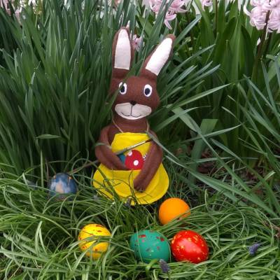 Schnittmuster Hannibal Hase - nicht nur zu Ostern ein Hingucker