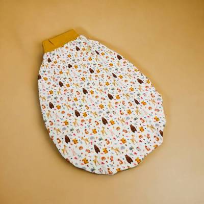 Strampelsack Musselin Waldtiere Schlafsack Sommer Baby Pucksack Baby Musselin Strampelsack Kleinkind Musselin Babykleidu