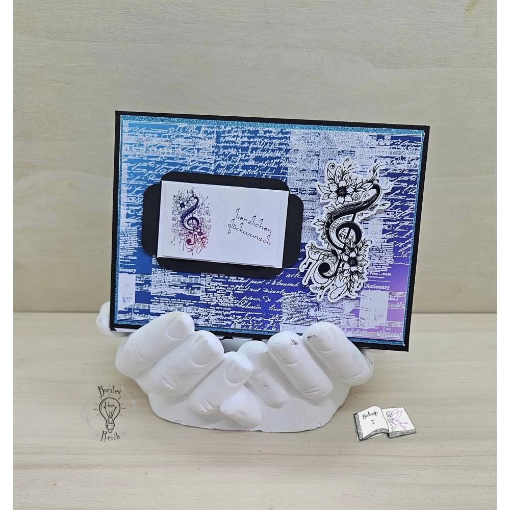 Digiset Blumen Notenschlüssel – SVG, PNG & Digipapier für Plotten und Sublimation Bild 5