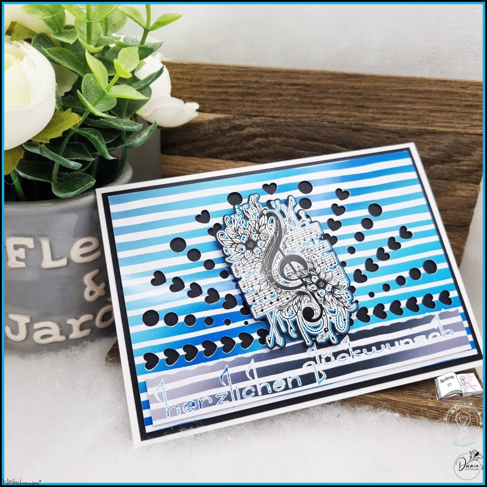 Digiset Blumen Notenschlüssel – SVG, PNG & Digipapier für Plotten und Sublimation Bild 6