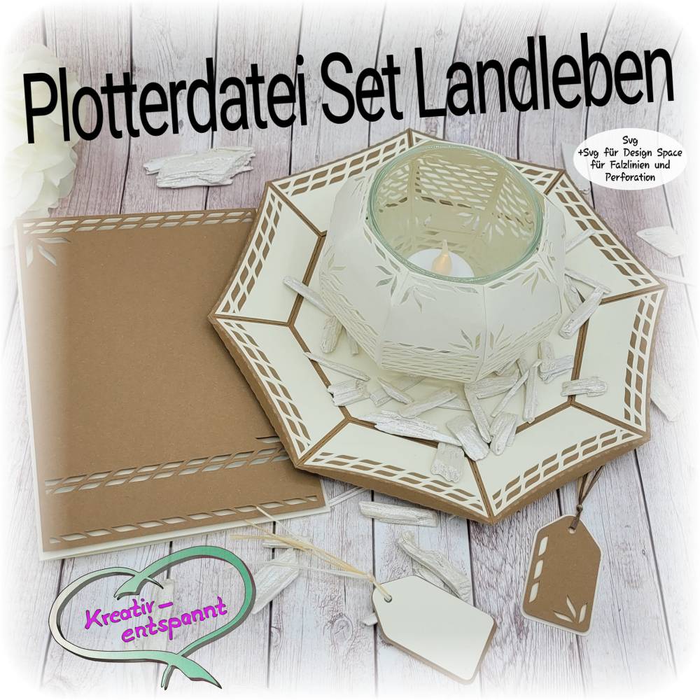 Plotterdatei Set Landleben Bild 1