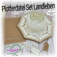 Plotterdatei Set Landleben