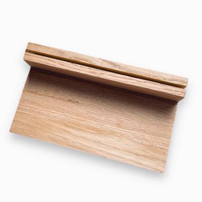 Holz Tablett mit Kartenhalter | Rohling für dekorative Mitbringsel