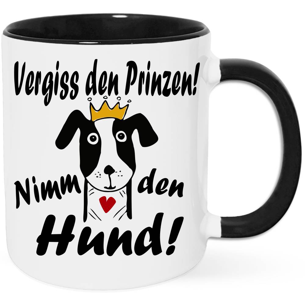 Speecheese Tasse Deutscher Schäferhund Mt Sonnenbrlle Kaffeebecher N Schwarz Mein