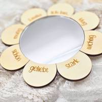Kinderspiegel | Affirmation | Spiegel | Kinderzimmer Deko | Geschenkidee | Dekoration |Wandspiegel personalisierbar