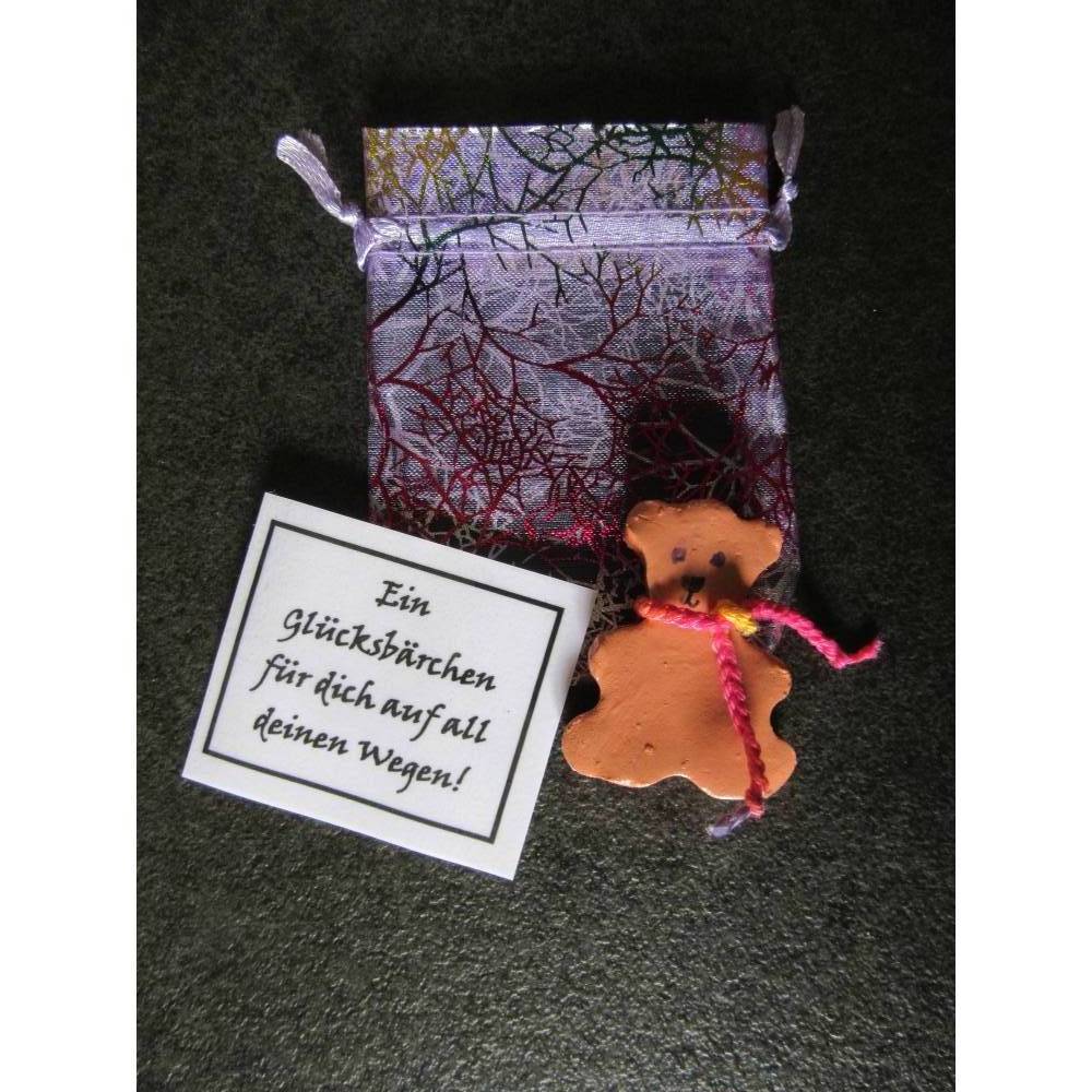 Glücksbärchen - Glücksbringer Teddy Bild 1