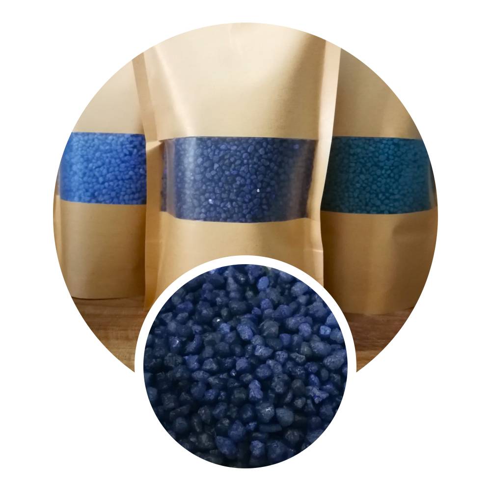 1 kg Dekosand / Dekokies | nachtblau dunkelblau