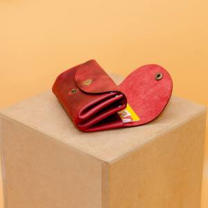 Kleine Geldbeutel für Damen. Minimalistisches Portemonnaie für Frauen. Geschenke für Sie. Schlanke Brieft