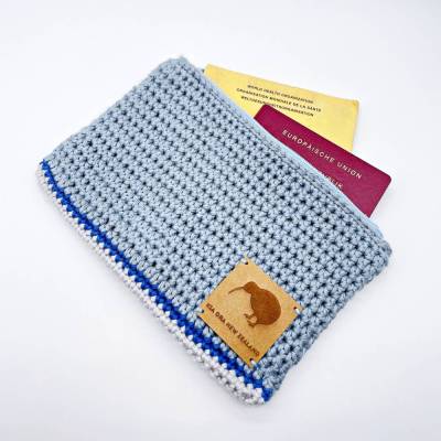 Neuseeland Kiwi New Zealand Aotearoa Etui Täschchen Kosmetik Andenken Reise Kabeltasche Reisepass Utensilo Geschenkidee