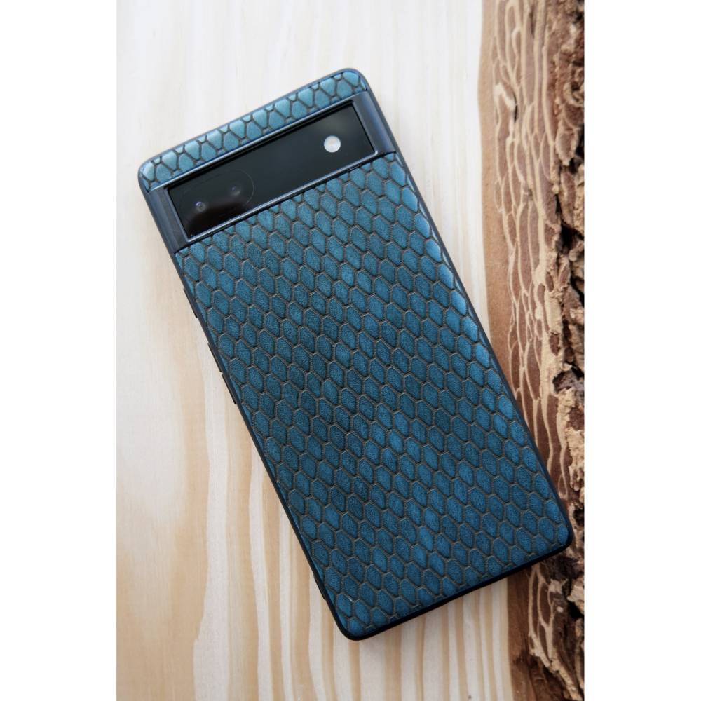 FLLAO Opaca Cover Compatibile con Google Pixel 9A 5G con 2 Vetro (H4c