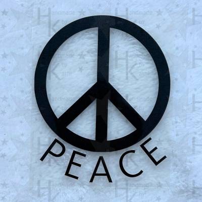 Bügelbild - PEACE | Frieden - viele mögliche Farben