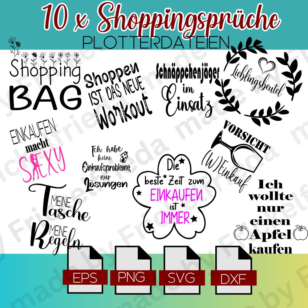Shopping Sprüche Kurz
