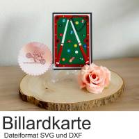 Plotterdatei Billardkarte