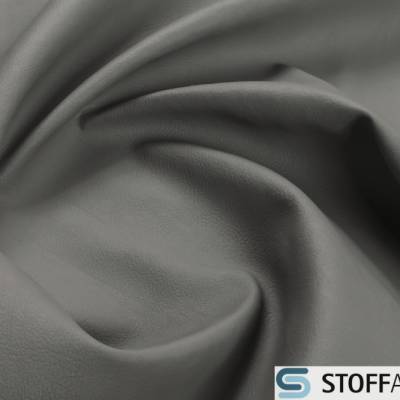 Stoff Kunstleder grau Narbung flammhemnd strapazierfähig UV-lichtbeständig