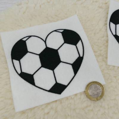 Fußball Fussball Tor Fußballspieler Applikation Patch zum Annähen oder Aufbügeln für Schultüte & Sportbeutel Rucksack -