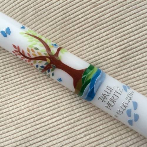 Taufkerze - Kommunionkerze