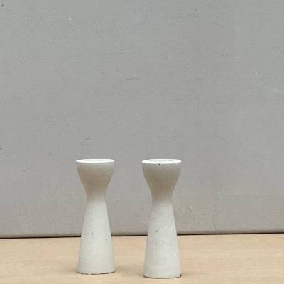 Kerzenhalter Dune small 2-er Set