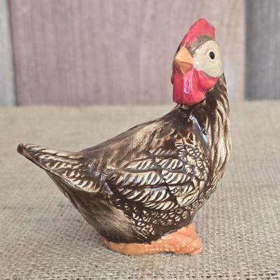 Keramik Hahn - Figur - Huhn - Keramik - Keramikfigur