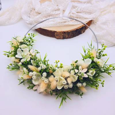 Trockenblumen Türkranz | Dekoration Haustür | Einweihung Geschenk | Abschiedsgeschenk Kollegin | Türkranz künstlich