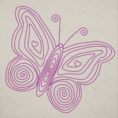 Stickdatei "Schmetterling" FREEBIE