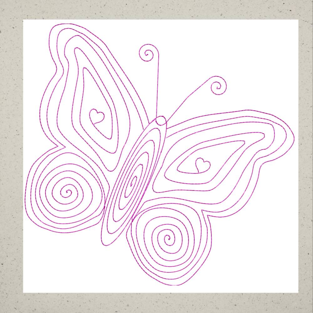 Stickdatei "Schmetterling" FREEBIE Bild 2
