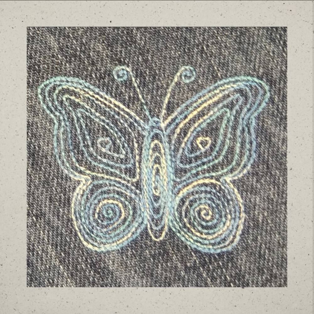 Stickdatei "Schmetterling" FREEBIE Bild 3