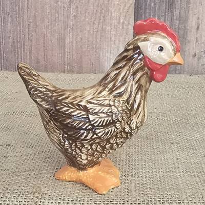 Keramik Hahn - Figur - Huhn - Keramik - Keramikfigur
