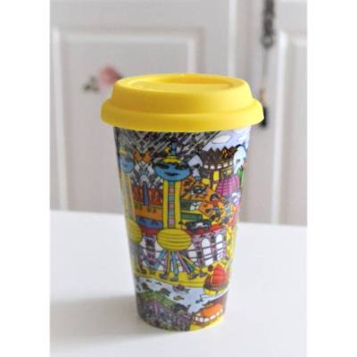 Porzellan-Becher To Go "Shanghai"