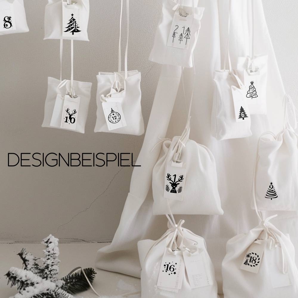Adventskalenderzahlen 1-24 Plotterdatei Diy Kalender Zahlen Download Bild 4