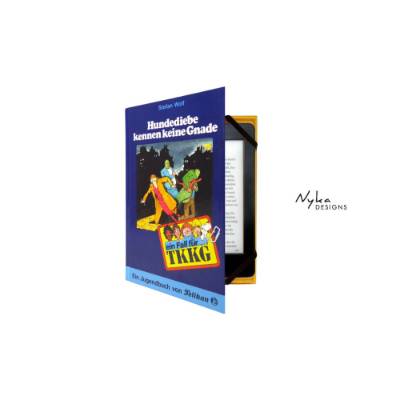 eBook-Reader Hülle TKKG z.B. für Kindle Pocketbook tolino, Upcycling aus Kinderbuch
