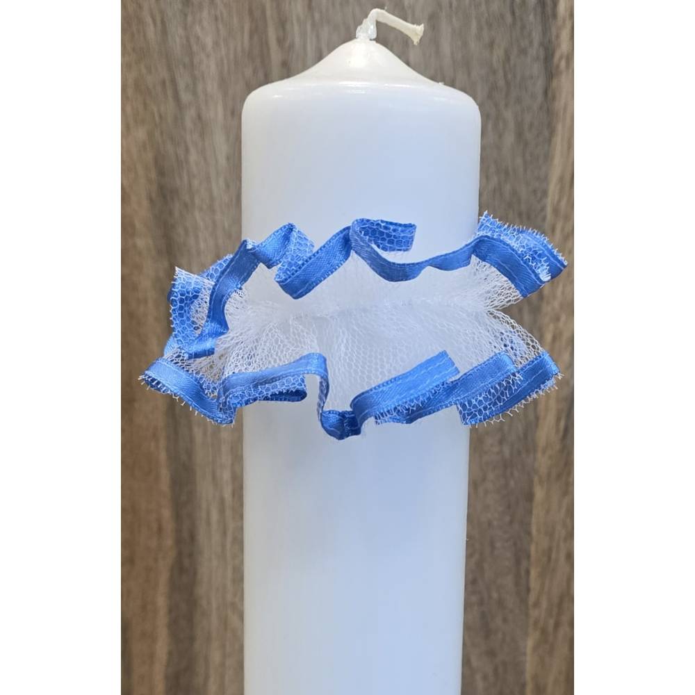 Tropfenfänger für Kerzen mit 6cm Durchschnitt. Kommunionkerzen, Taufkerzen oder Hochzeitskerzen