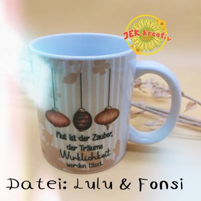 Tasse zur Entspannung - Kirschblüte, Kaffeetasse, Kaffeebecher