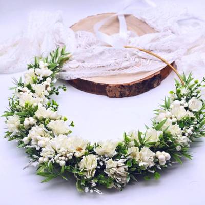 Trockenblumen Türkranz | Dekoration Haustür | Geschenkidee Hochzeit | Abschiedsgeschenk | Dankeschön Geschenk | Kunst- u