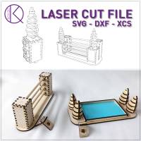 Springbarren, Sprunghindernisse, Modulsystem, Lasercut Datei, Pferde XTool M1