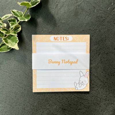 Notizblock ''Bunny'' | 9x9cm | 80g/m²