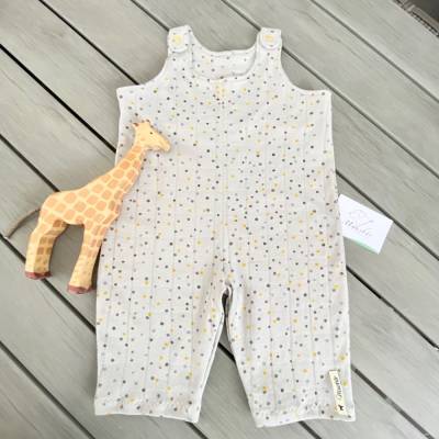 Jumper, Größe 68-74, Latzhose, Jumpsuit, Schlupfhose, Musselin Jersey 