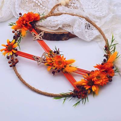 Türkranz mit Trockenblumen | Türkranz künstlich | saisonale Türdeko | Trockenblumen Deko | Geschenk Geburtstag | Fenster