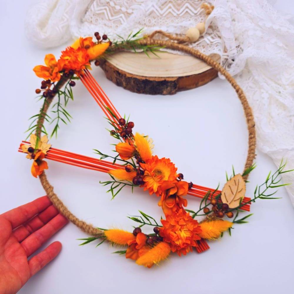 Türkranz mit Trockenblumen | Türkranz künstlich | saisonale Türdeko | Trockenblumen Deko | Geschenk Geburtstag