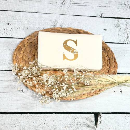 Personalisierte Schmucketui Reise mit Initialen und Name veganes Leder Schmucktasche Schmuckschatulle Geschenk