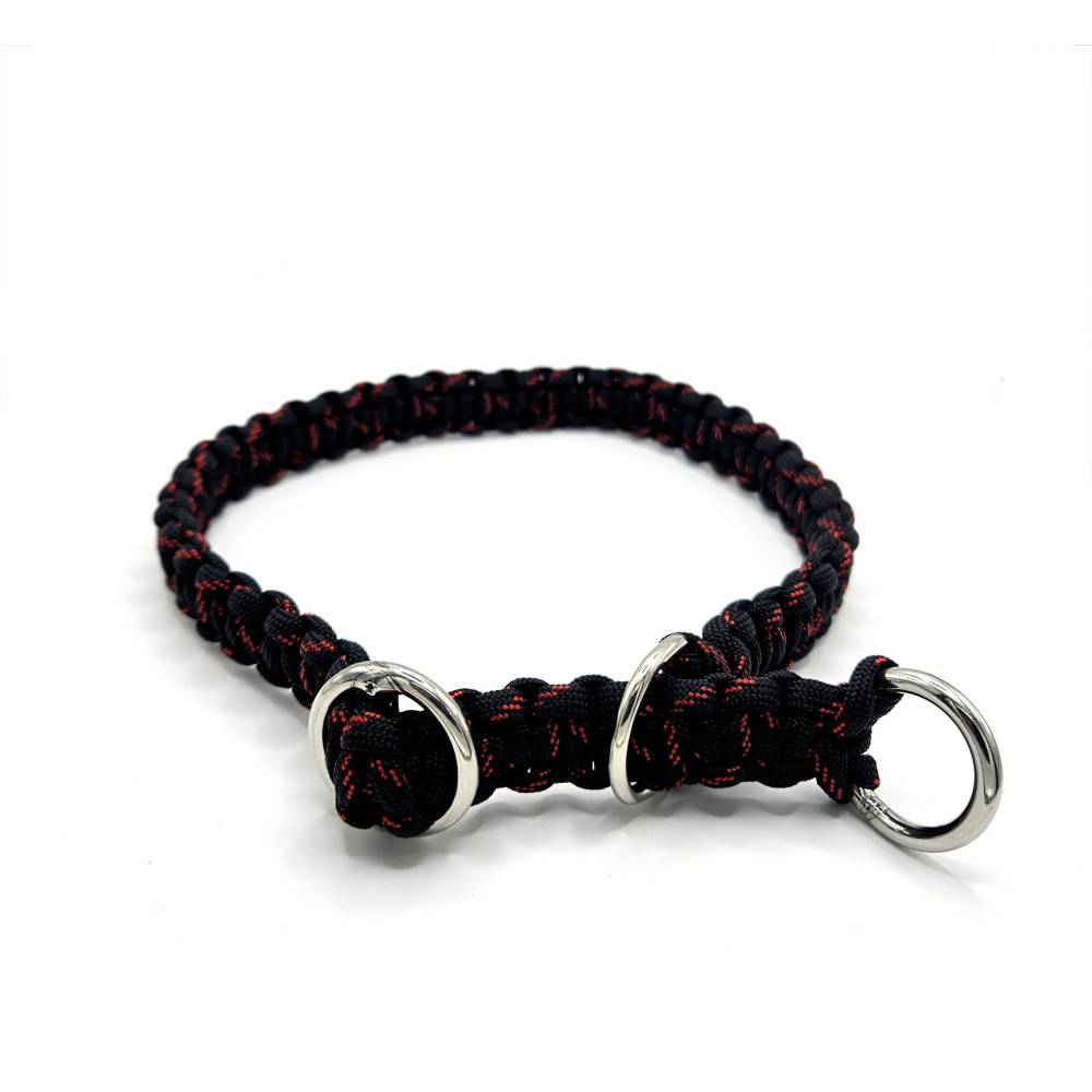 Halsband Paracord, Zugstopphalsband mit ca. 46,5cm Kopfumfang