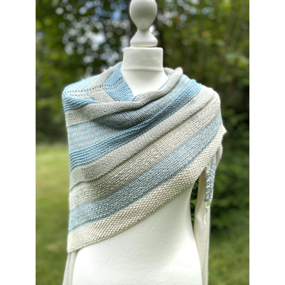 Strickanleitung Lizas Tuch Cloudy Sky Bild 2
