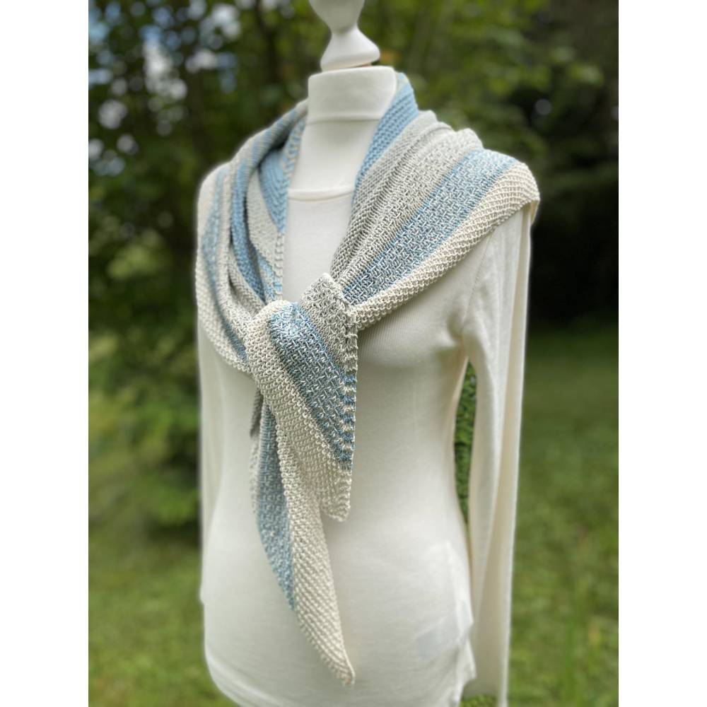 Strickanleitung Lizas Tuch Cloudy Sky Bild 3