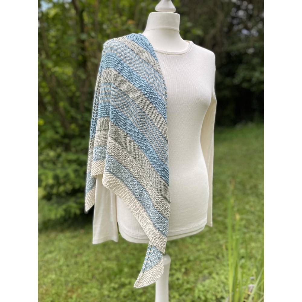 Strickanleitung Lizas Tuch Cloudy Sky Bild 4