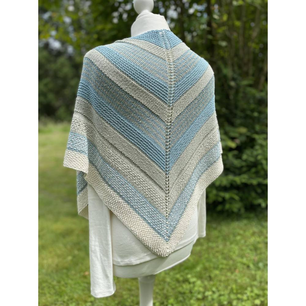 Strickanleitung Lizas Tuch Cloudy Sky Bild 5
