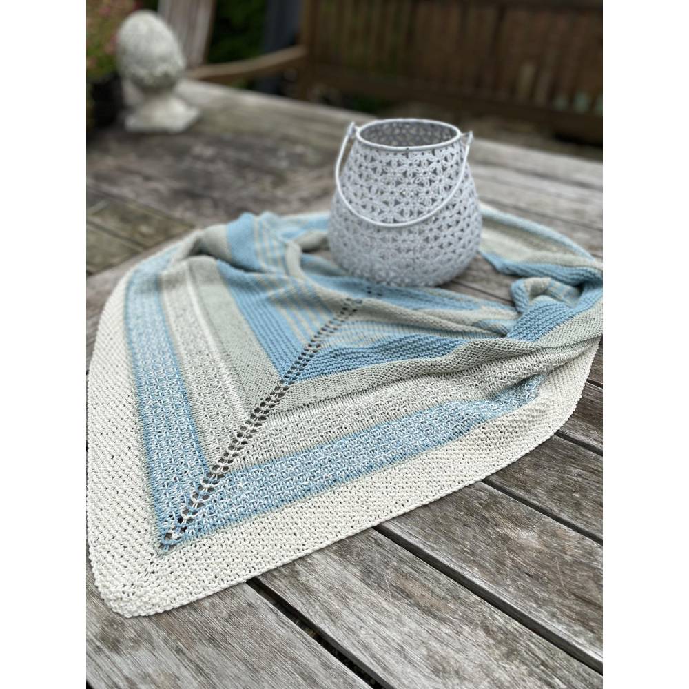 Strickanleitung Lizas Tuch Cloudy Sky Bild 7
