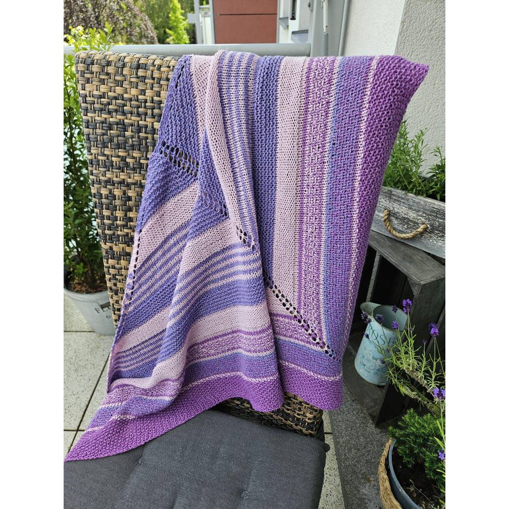 Strickanleitung Lizas Tuch Cloudy Sky Bild 8
